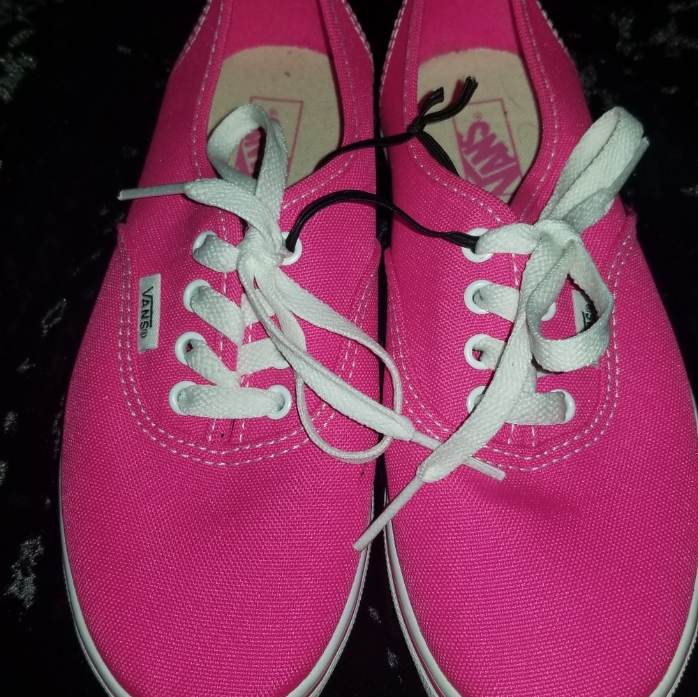 Hot Pink Girls Van's